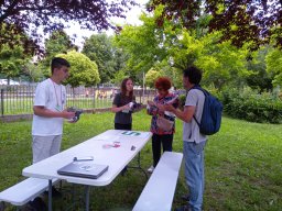 virtual reality to discover the park